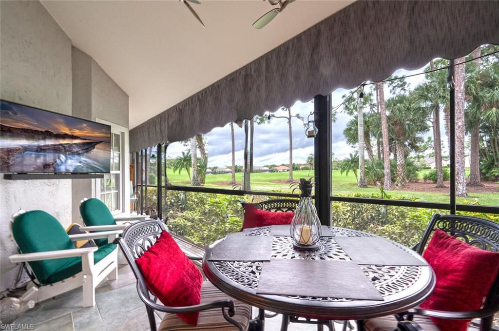 644 Augusta Boulevard Naples, FL 34113 - Photo 27 of 40 a view of a dining room with furniture window and outside view