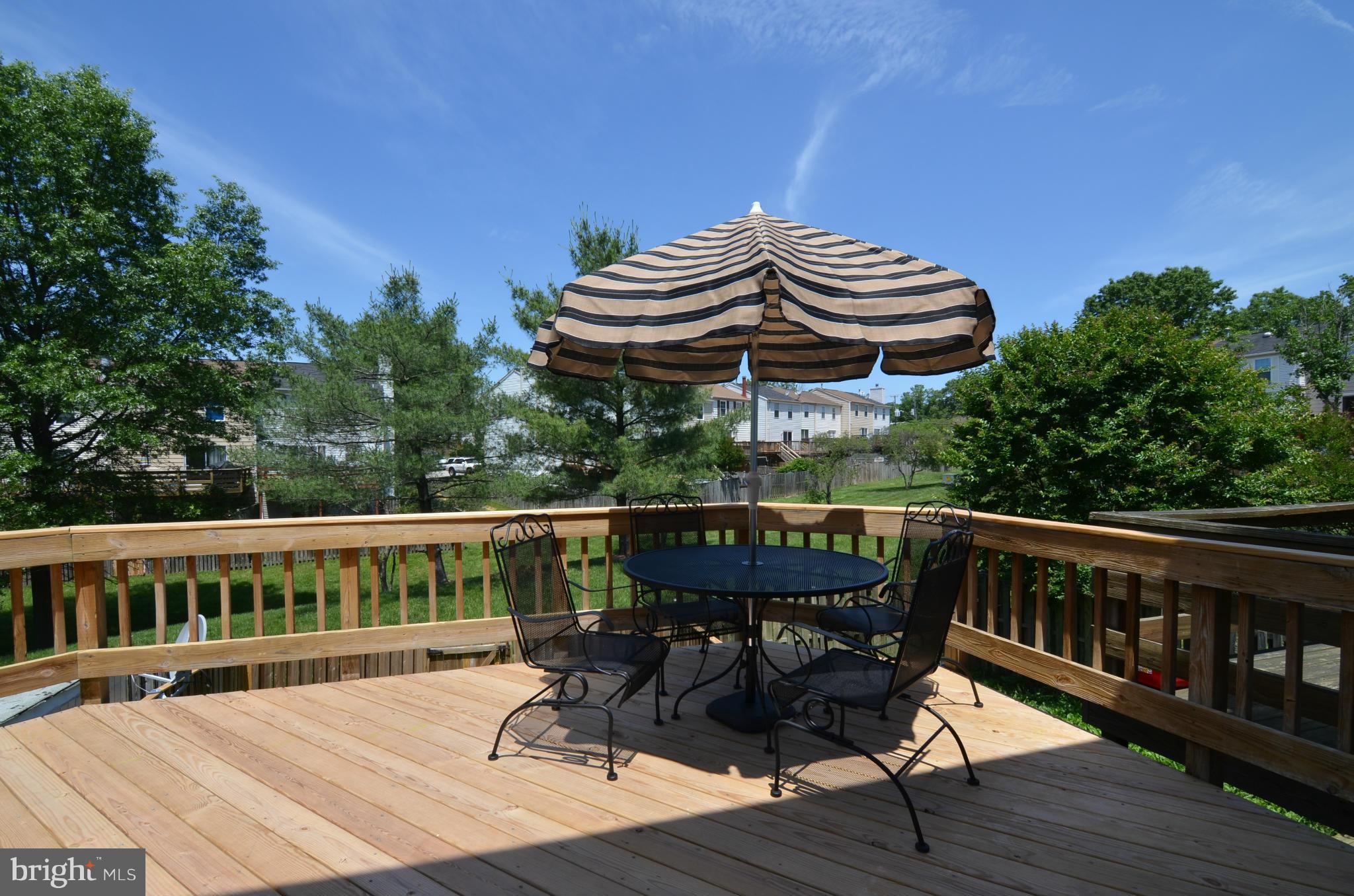7454 Lone Star Road Lorton, VA 22079 - Photo 8 of 18 Deck View