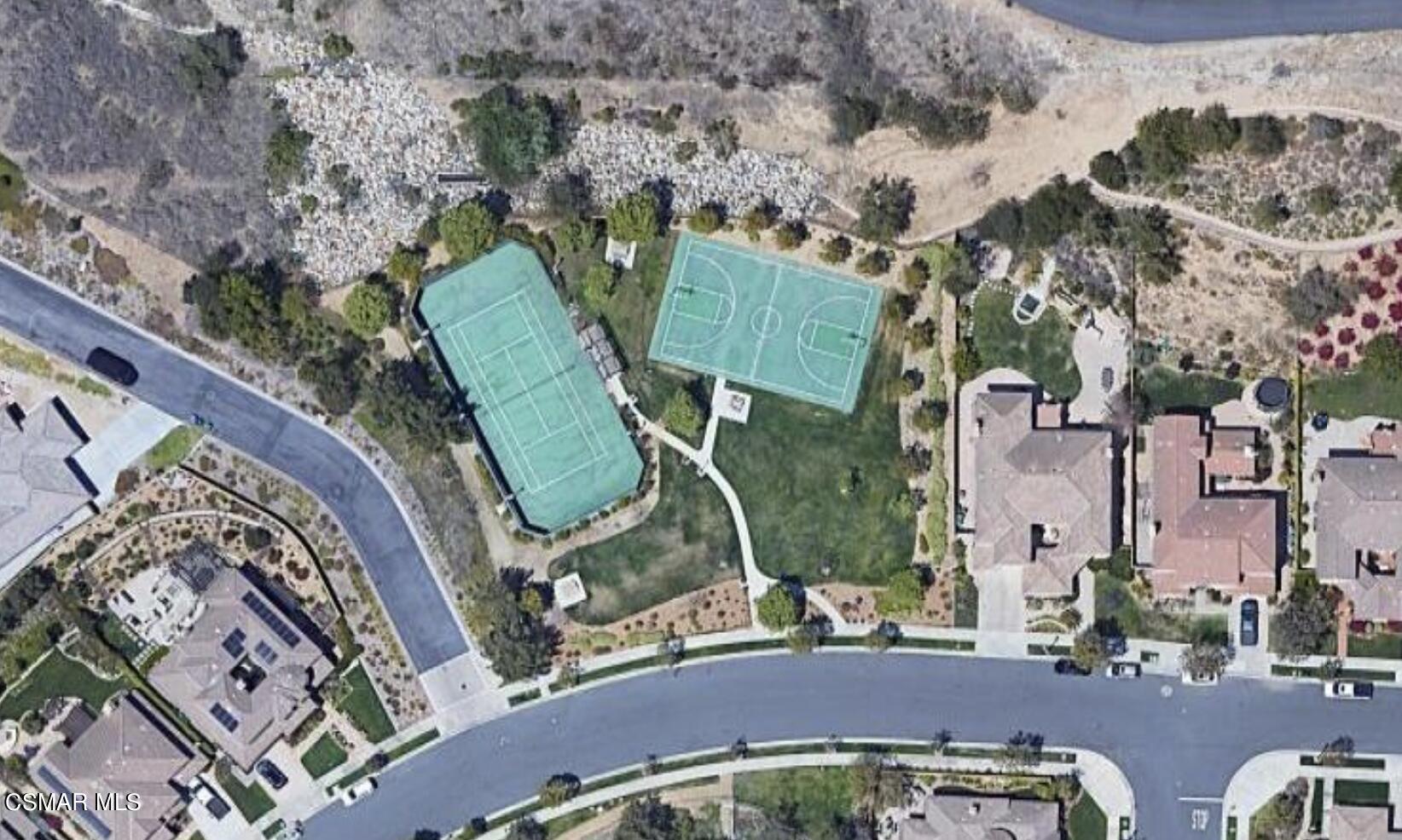 6951 Ridgemark Court Moorpark, CA 93021 - Photo 54 of 65 Basketball and Tennis