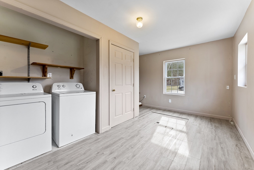147 Worthington Road Huntington, MA 01050 - Photo 16 of 39 a view of utility room with washer and dryer