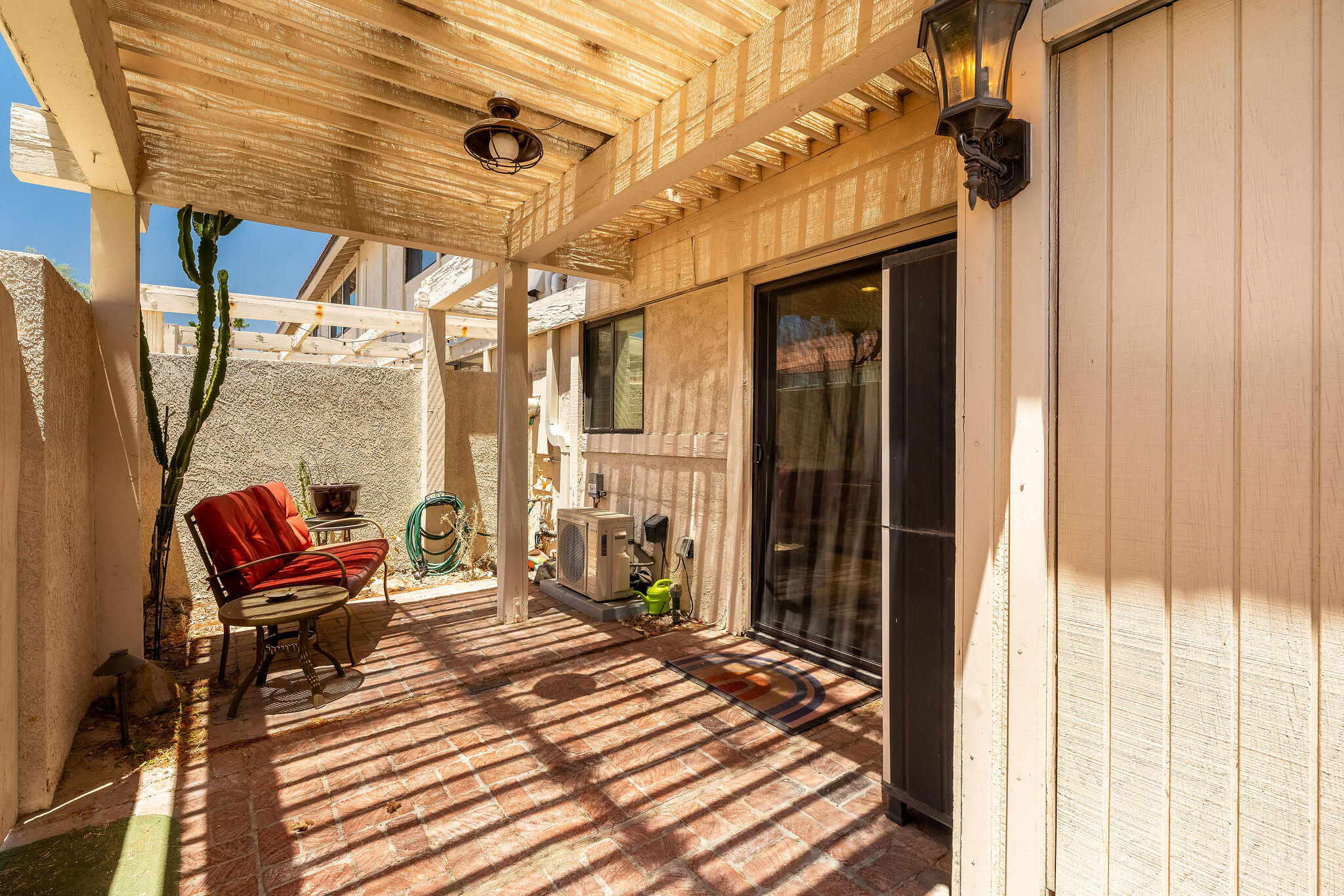 6025 Arroyo Road, Unit 8 Palm Springs, CA 92264 - Photo 23 of 50 Rear Patio