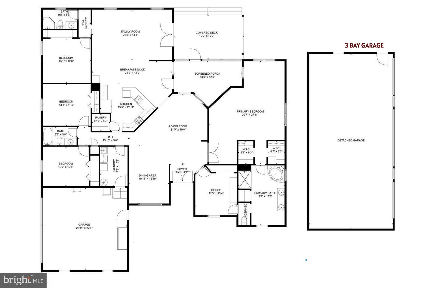 26770 Deep Branch Road Milton, DE 19968 - Photo 3 of 56 3,030 sq ft
Includes a separate "Guest En Suite"
