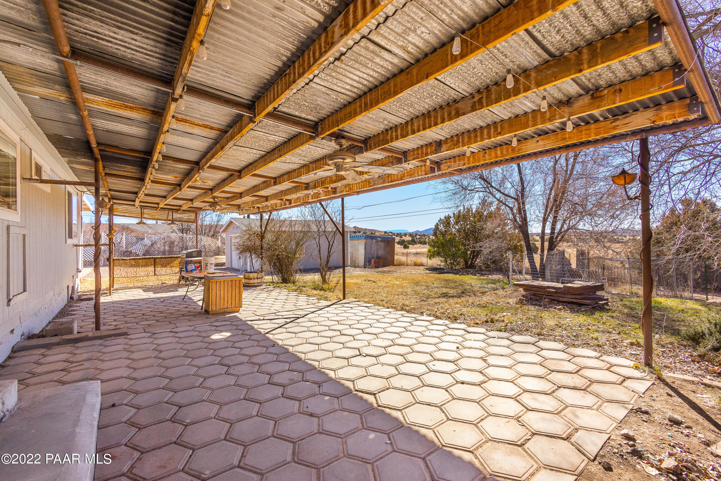463 Antelope Run Road Paulden, AZ 86334 - Photo 22 of 26 a view of a backyard of the house