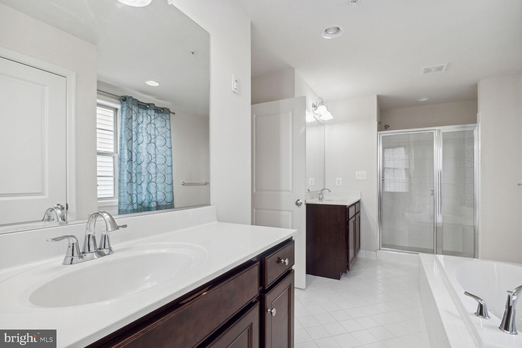 13601 Soaring Wing Lane Silver Spring, MD 20906 - Photo 29 of 53 a spacious bathroom with a bathtub sink and mirror
