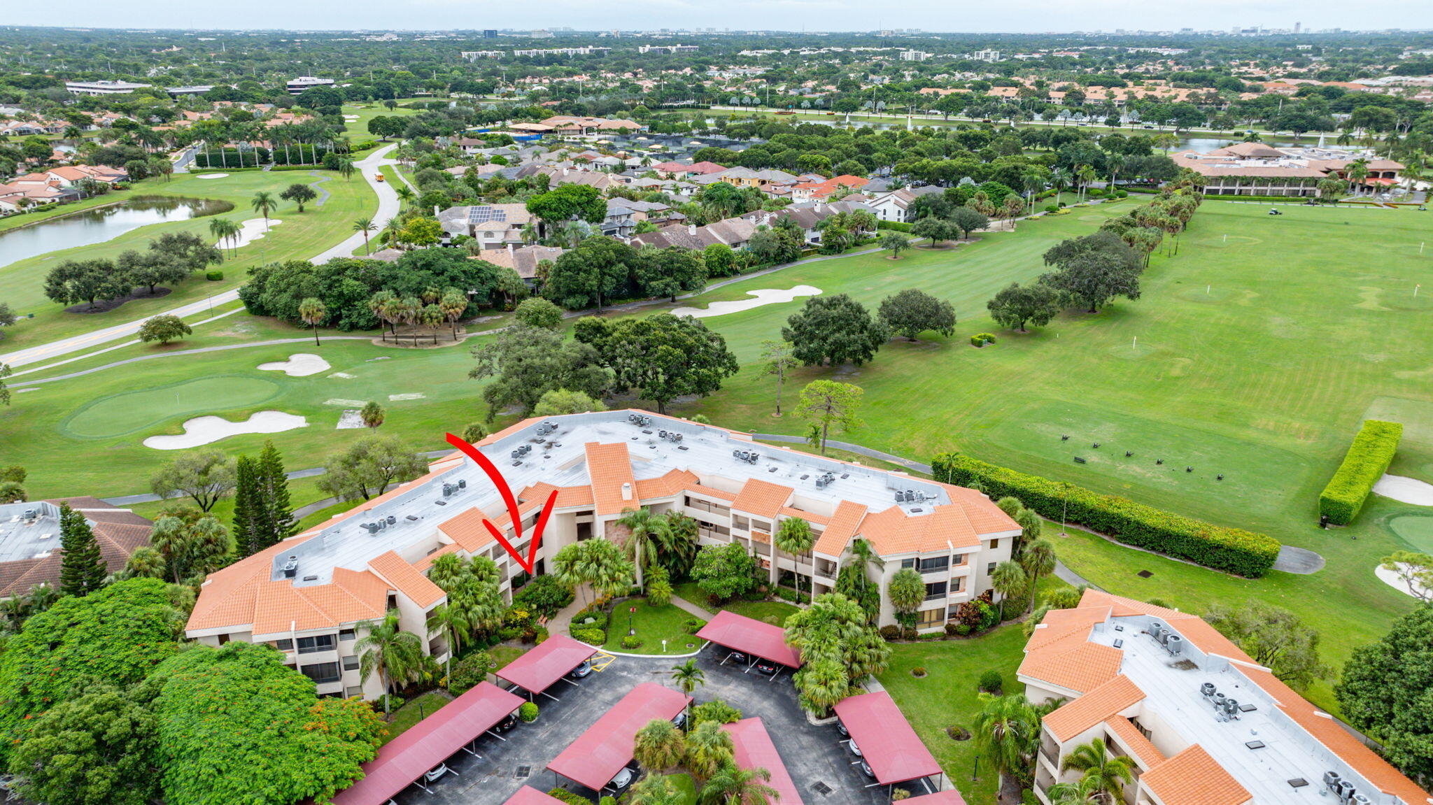 7460 La Paz Boulevard, Unit 206 Boca Raton, FL 33433 - Photo 32 of 37 Aerial