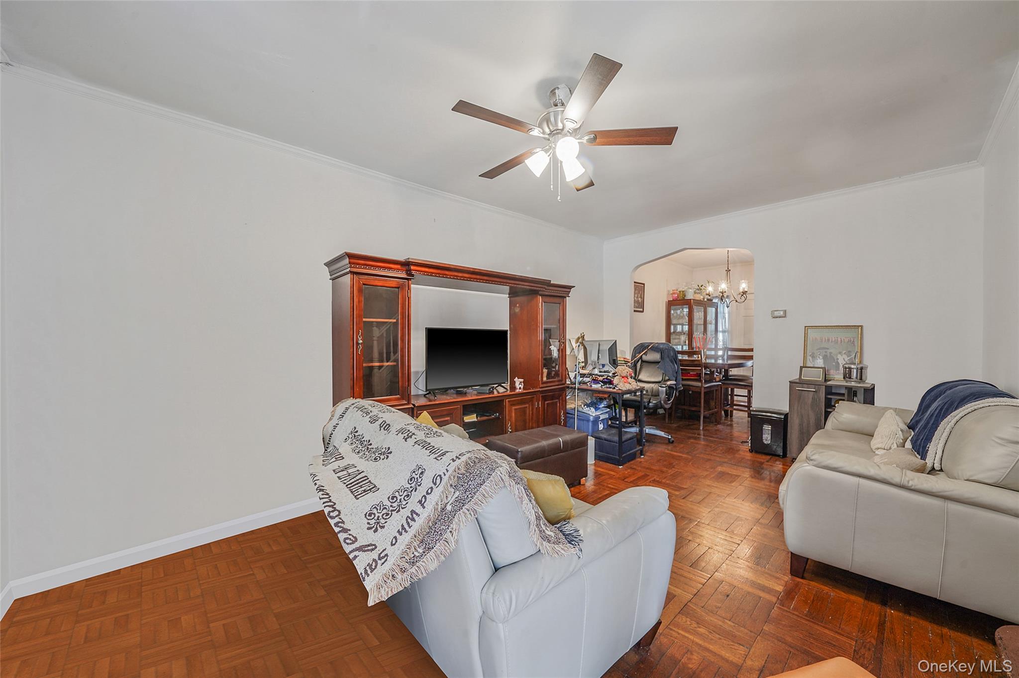141 Branton Street Brooklyn, NY 11236 - Photo 4 of 20 a living room with furniture and a fireplace