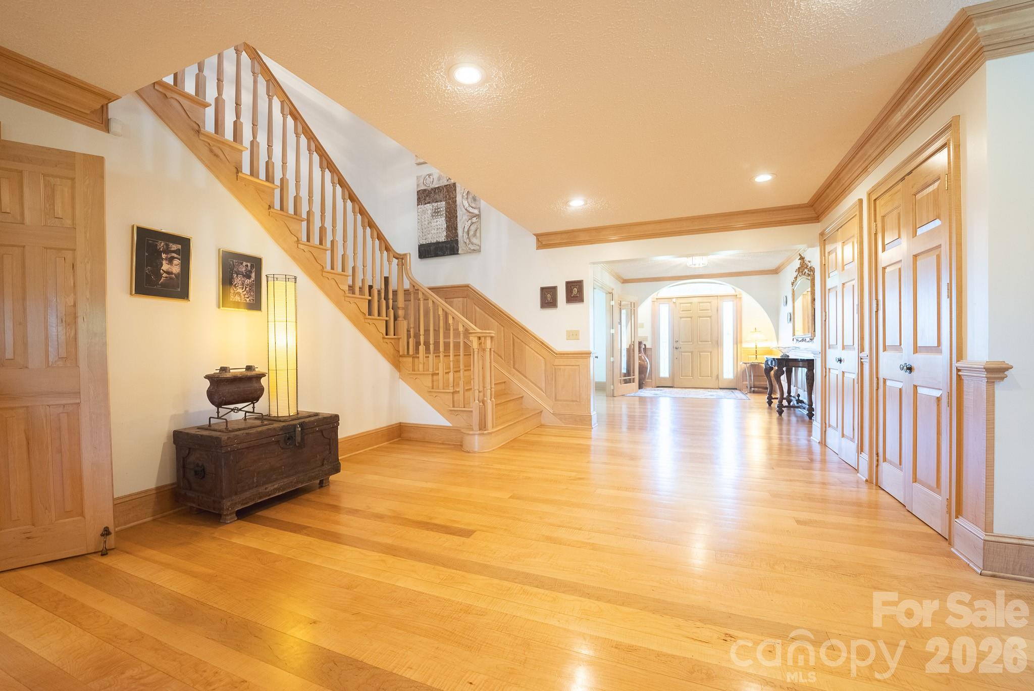 6985 Junaluska Road Boone, NC 28607 - Photo 11 of 35 a view of entryway and hall with wooden floor