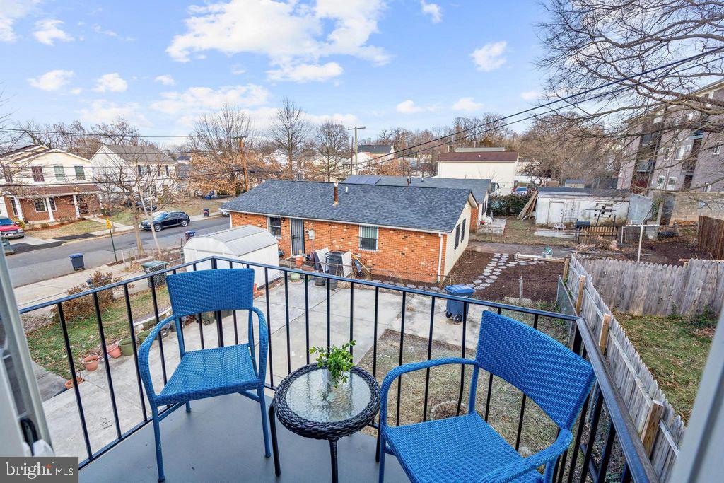 424 53rd Street Southeast Washington, DC 20019 - Photo 25 of 40 a view of a chairs and table in the terrace