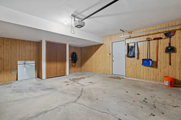 a view of a storage & utility room