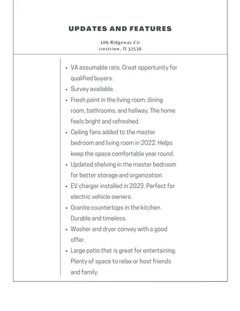 $304,000 | 109 Ridgeway Circle, Crestview, FL 32536