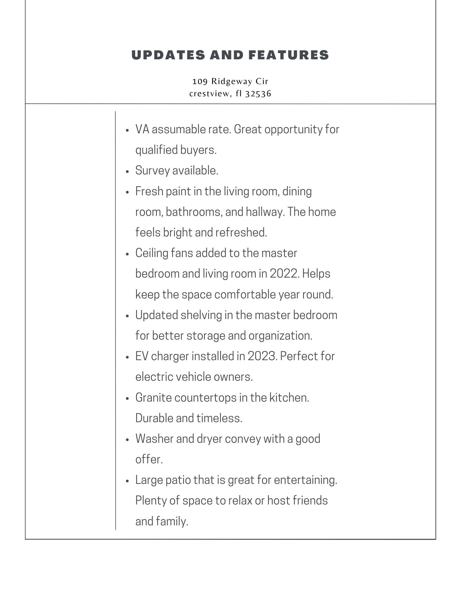 109 updates and upgrades