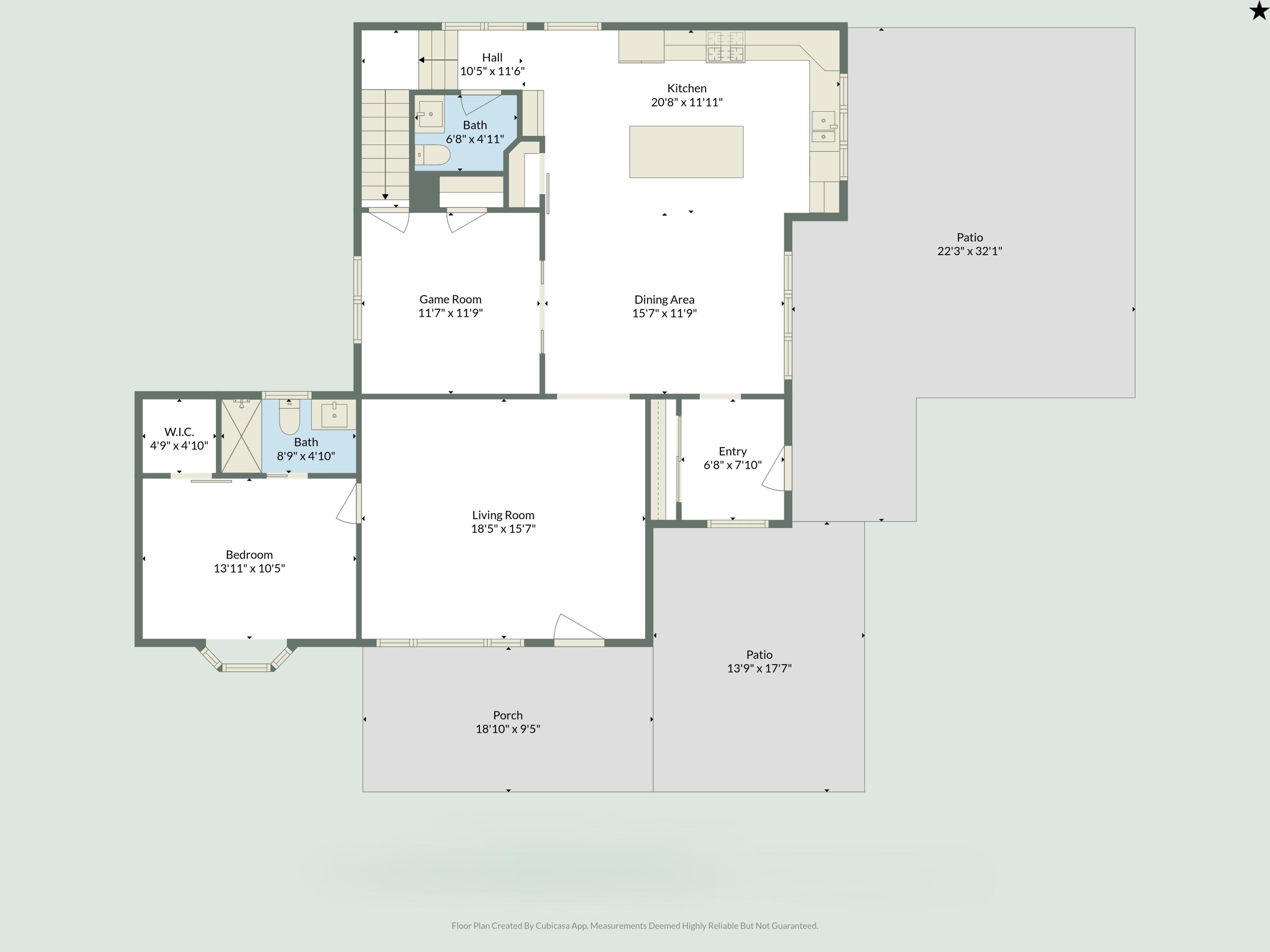 4457 Maidens Road Onekama, MI 49675 - Photo 8 of 56 2nd_floor_4457_maidens_road_onekama_with