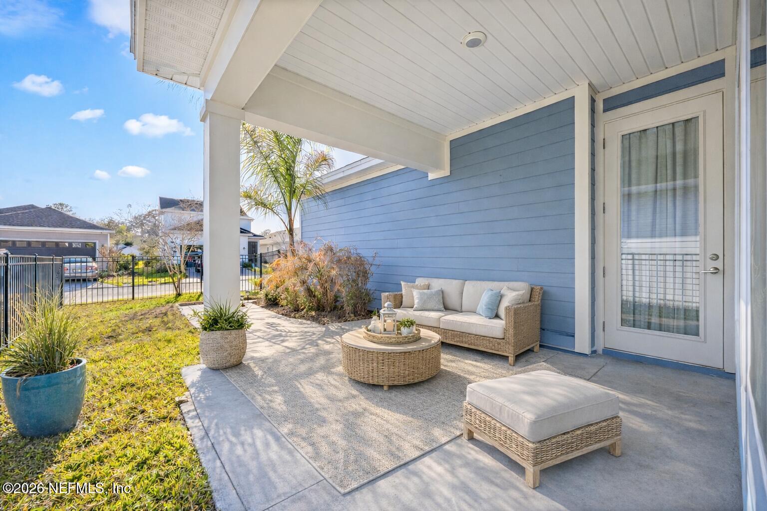 73 Bluebonnet Way Street St. Augustine, FL 32092 - Photo 24 of 48 Virtually Staged - Covered Lanai