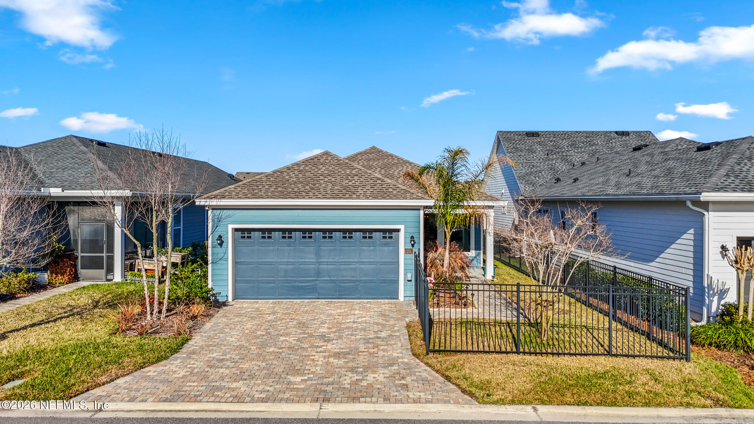 73 Bluebonnet Way Street St. Augustine, FL 32092 - Photo 30 of 48 Paver Driveway