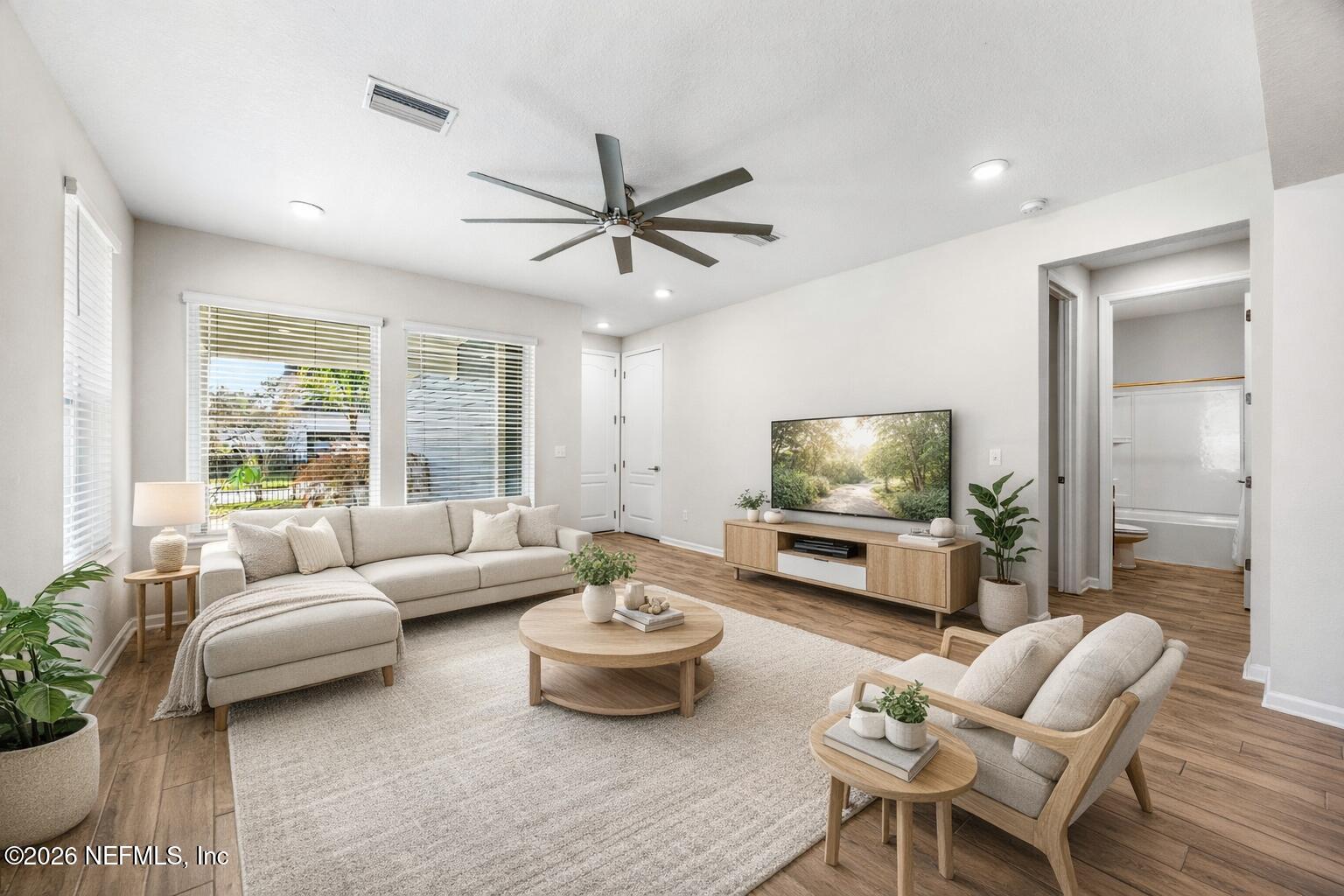 73 Bluebonnet Way Street St. Augustine, FL 32092 - Photo 3 of 48 Virtually Staged - Living Room