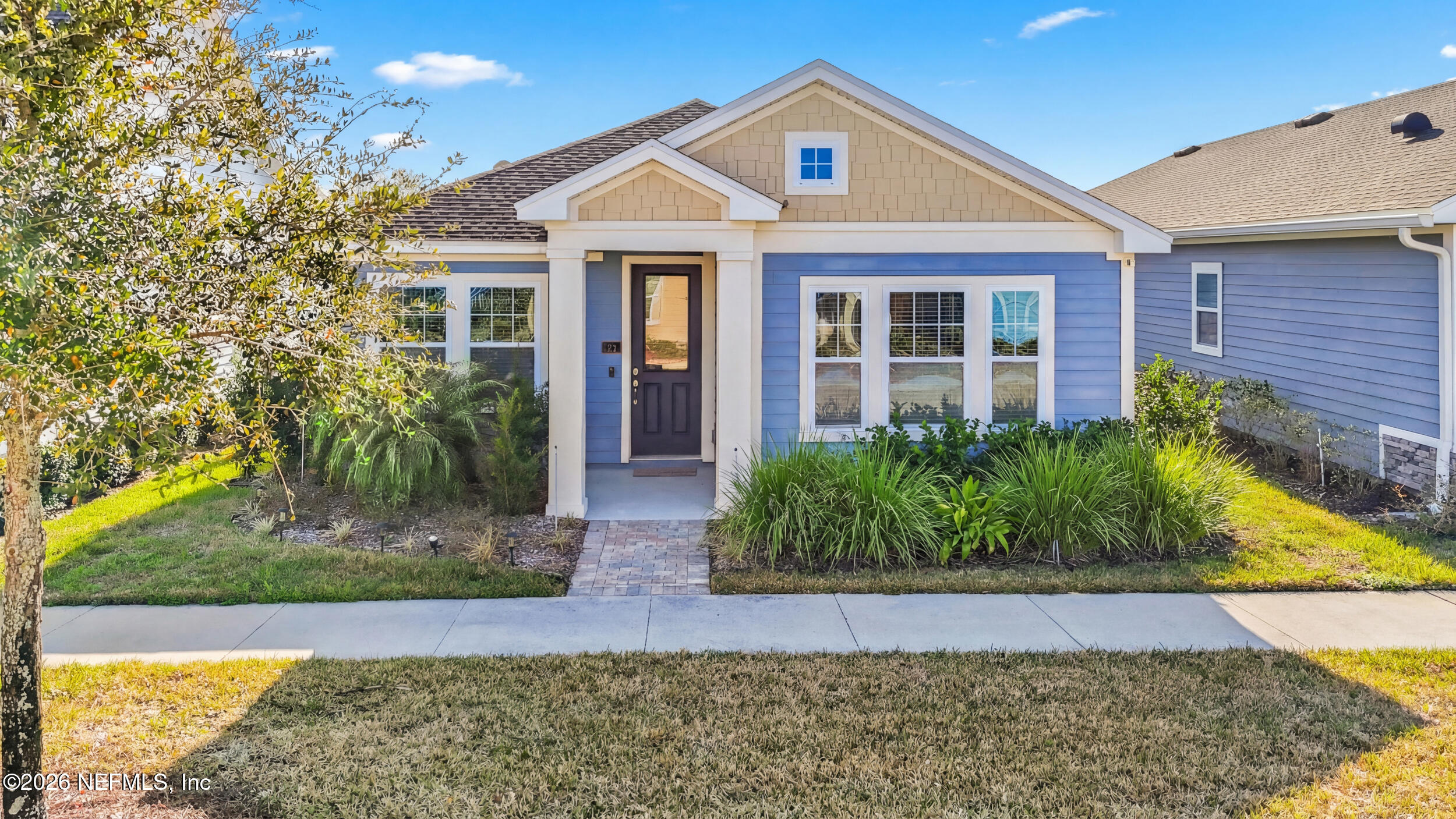 73 Bluebonnet Way Street St. Augustine, FL 32092 - Photo 32 of 48 Lush Front Yard!