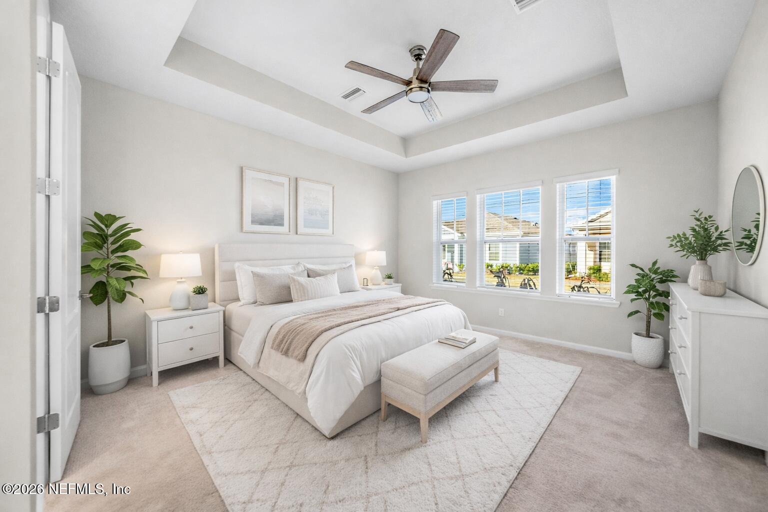 73 Bluebonnet Way Street St. Augustine, FL 32092 - Photo 4 of 48 Virtually Staged - Primary Bedroom