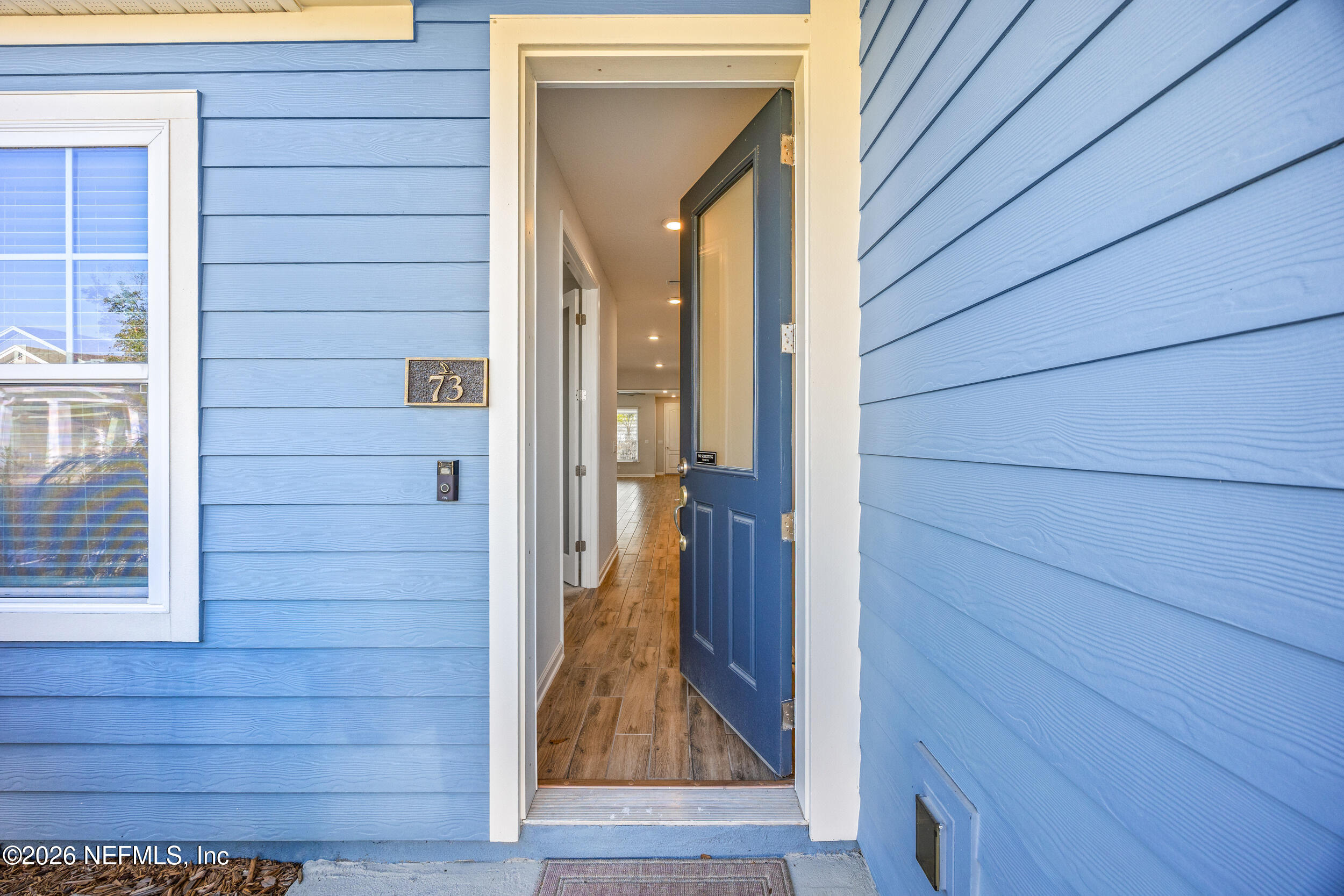 73 Bluebonnet Way Street St. Augustine, FL 32092 - Photo 6 of 48 Lovely Covered Entryway