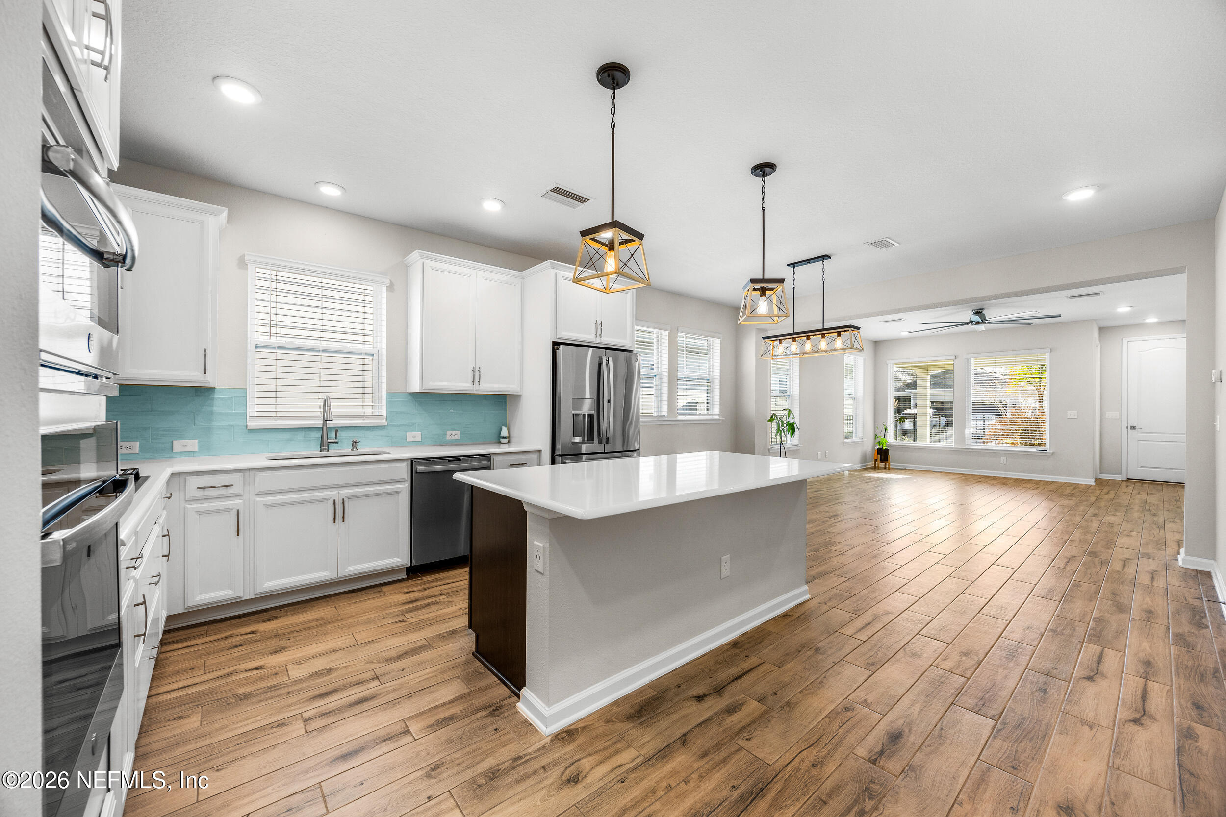 73 Bluebonnet Way Street St. Augustine, FL 32092 - Photo 9 of 48 Colorful Tile Backsplash!