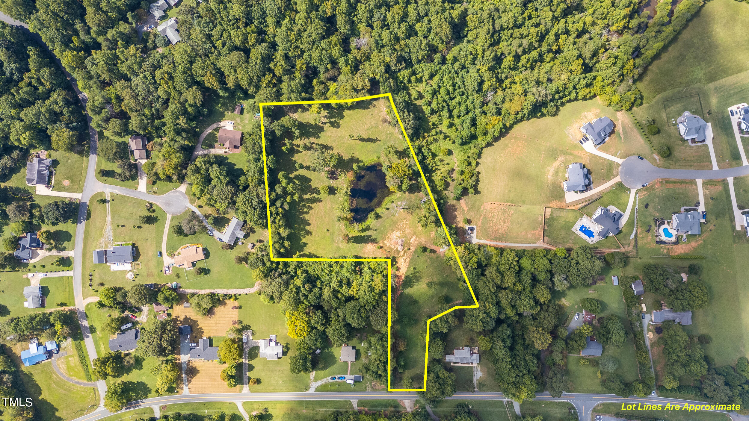 Lot 1 Mebane Rogers Road Mebane, NC 27302 - Photo 1 of 10 Mebane Rogers Road-LOT-Drone-1-LOT