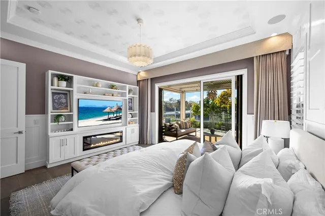 a view of a patio with couches and pool