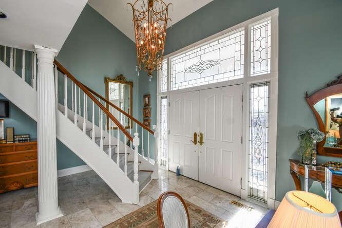 2901 Club Place Gainesville, GA 30506 - Photo 3 of 57 a view of entryway and hall with wooden floor