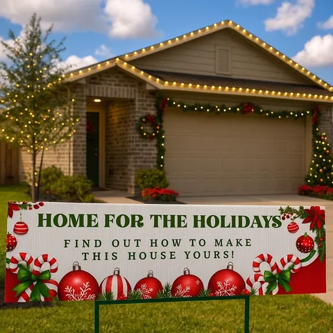 a view of sign board