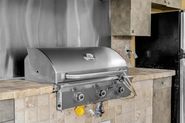 a close view of stove