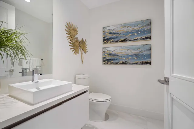 a view of a city with tall buildings