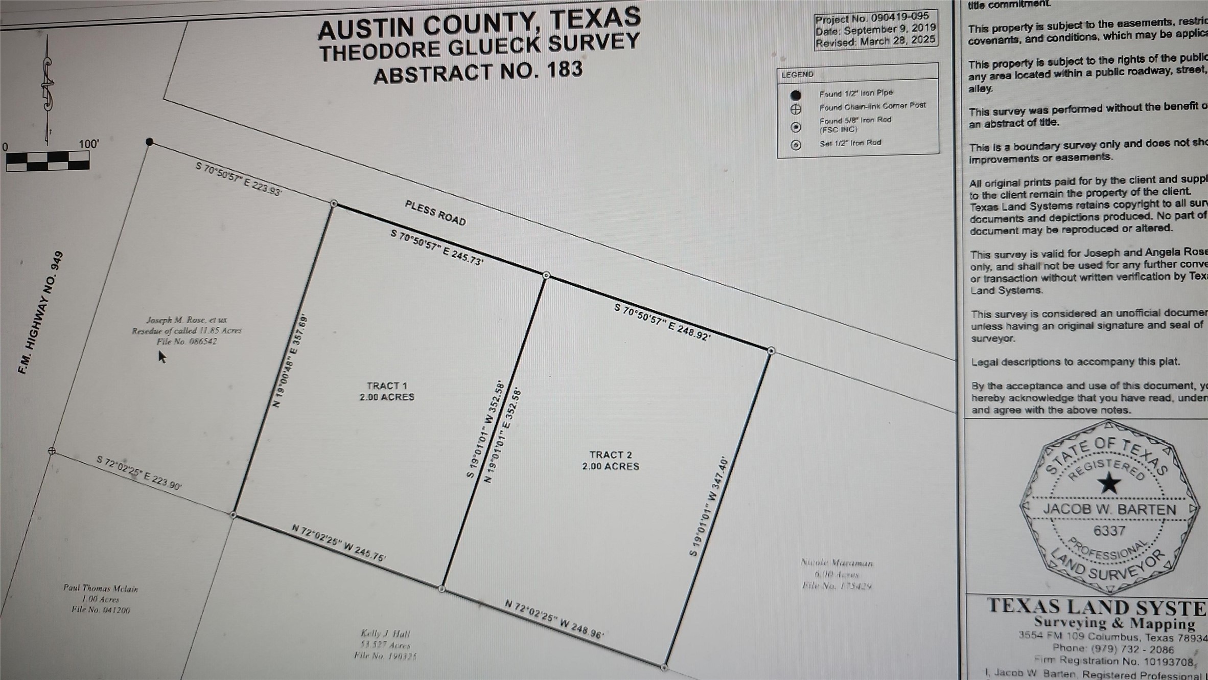 10151 Pless Road Cat Spring, TX 78933 - Photo 7 of 7