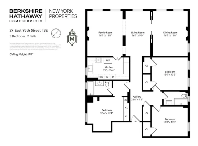 $2,500,000 | 27 East 95th Street, Unit 3E | Upper East Side