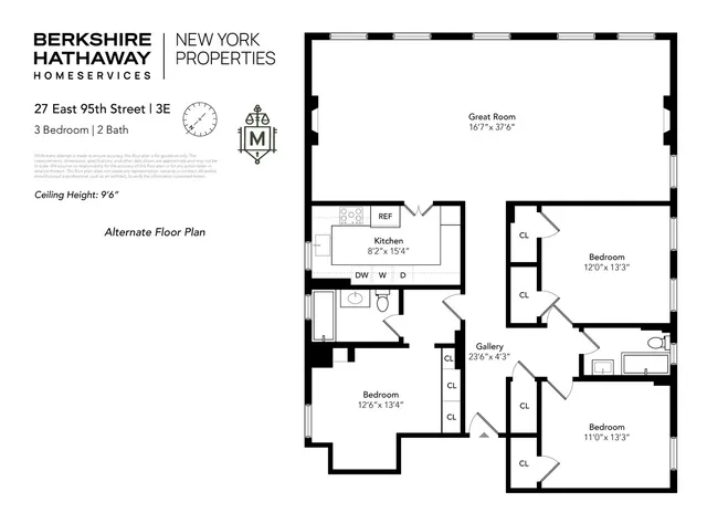 $2,500,000 | 27 East 95th Street, Unit 3E | Upper East Side