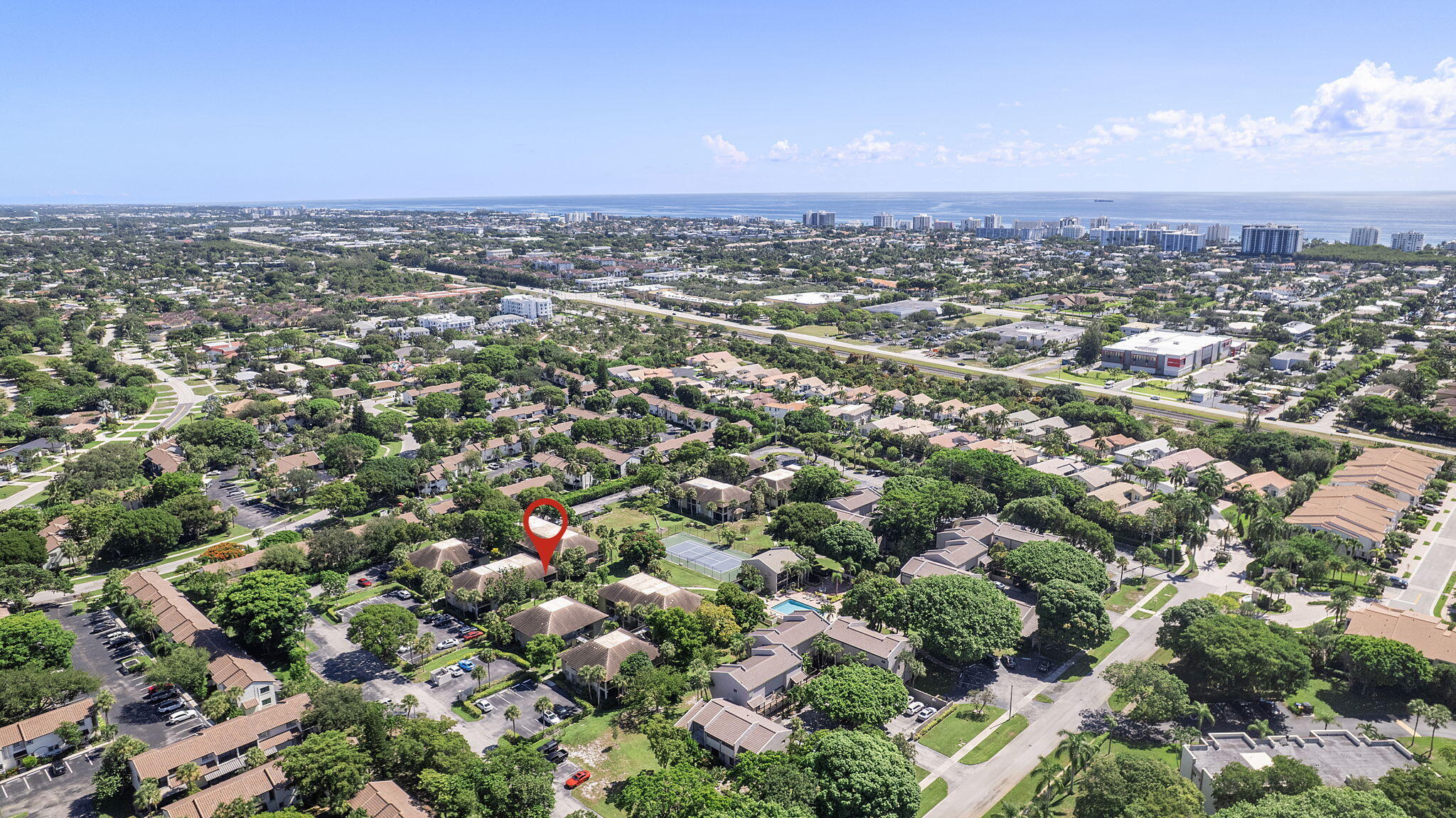 159 Northwest 70th Street, Unit 603 Boca Raton, FL 33487 - Photo 35 of 35 an aerial view of a city