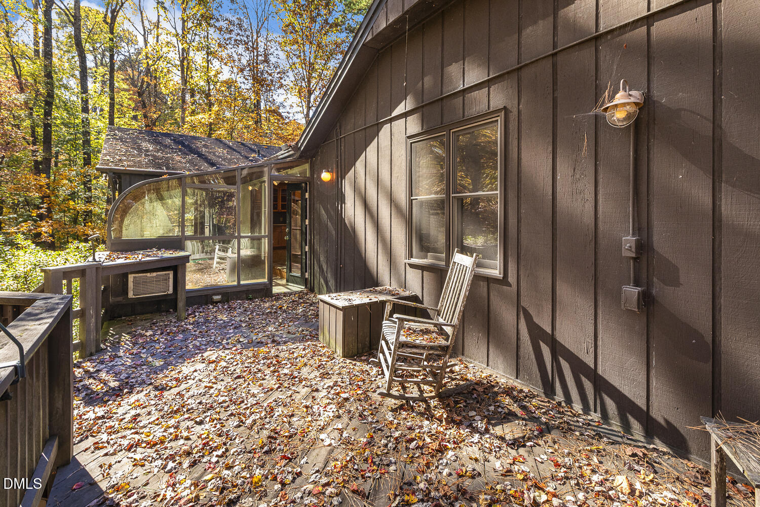 3028 Ethan Lane Raleigh, NC 27613 - Photo 39 of 58 a view of a porch with a table and chairs