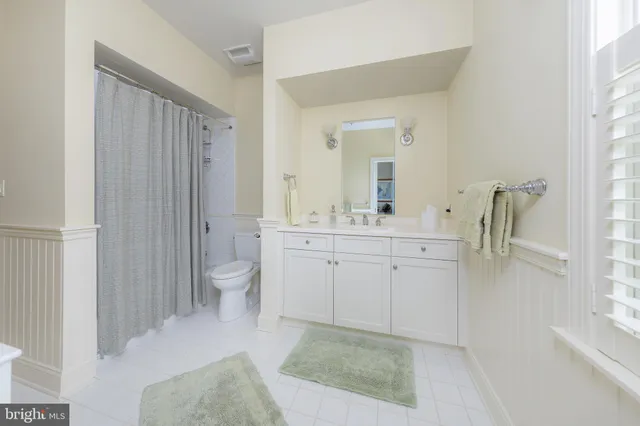 a view of a lake with a big yard