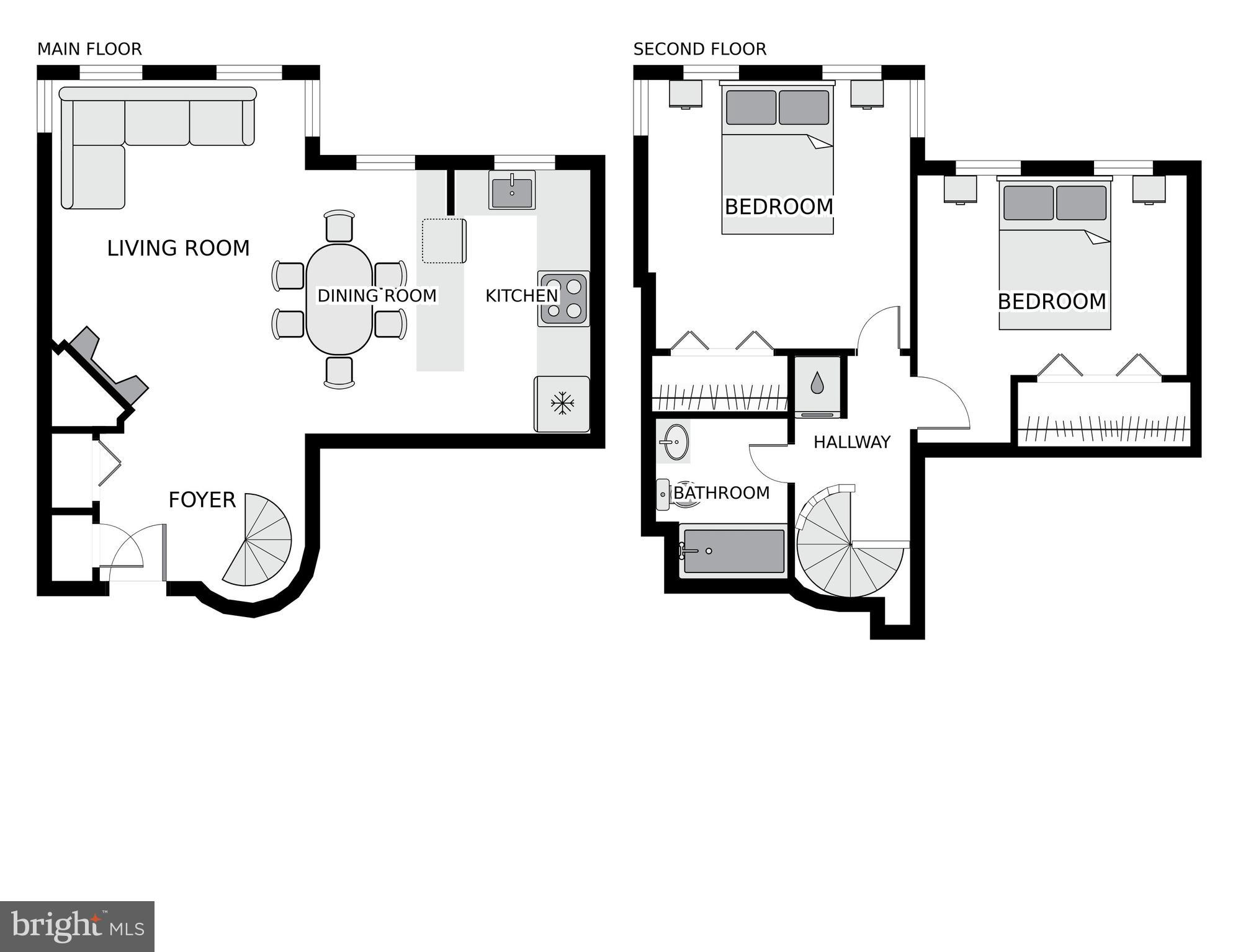 2627 Adams Mill Road Northwest, Unit 104 Washington, DC 20009 - Photo 35 of 36 Floor Plans