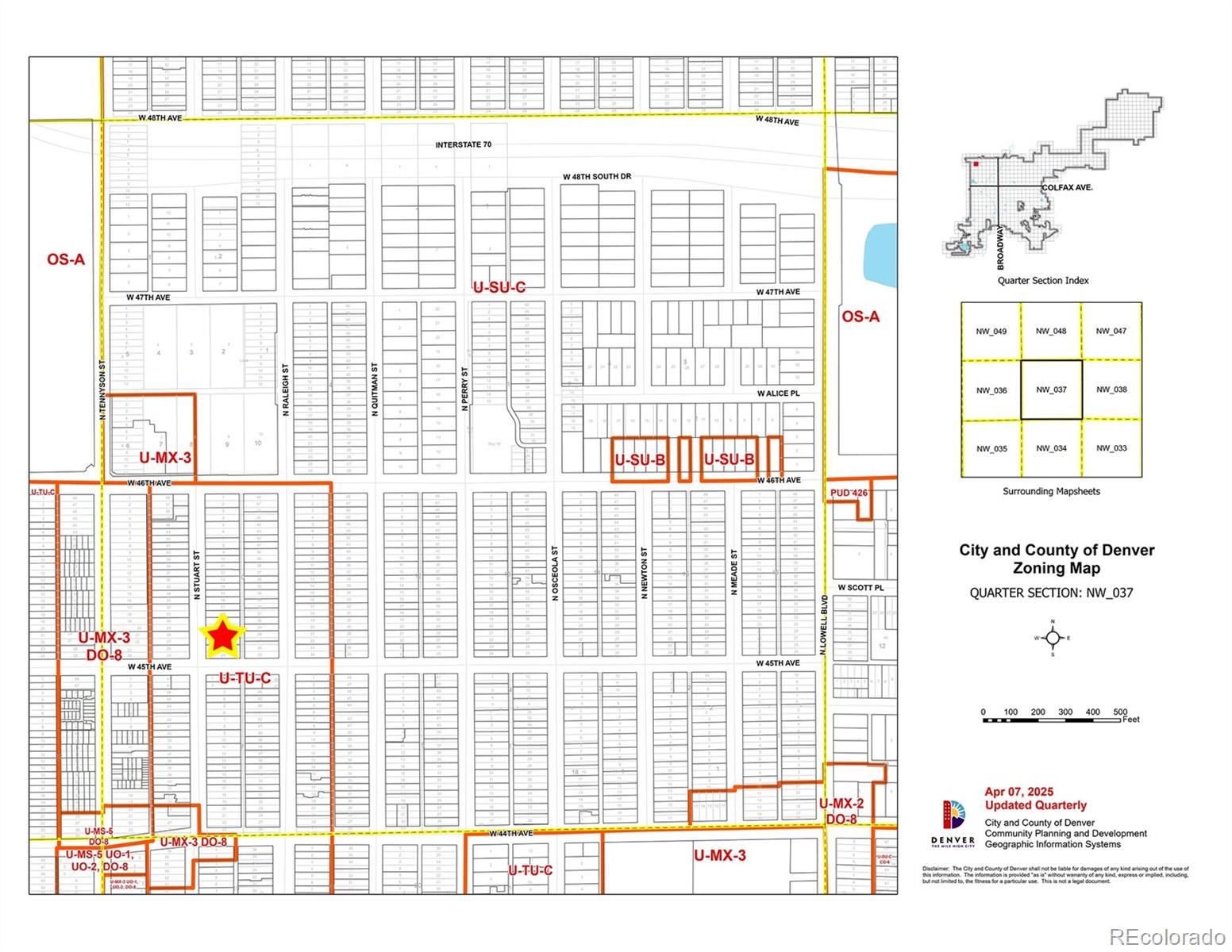4515 Stuart Street Denver, CO 80212 - Photo 28 of 28 a bathroom with a sink