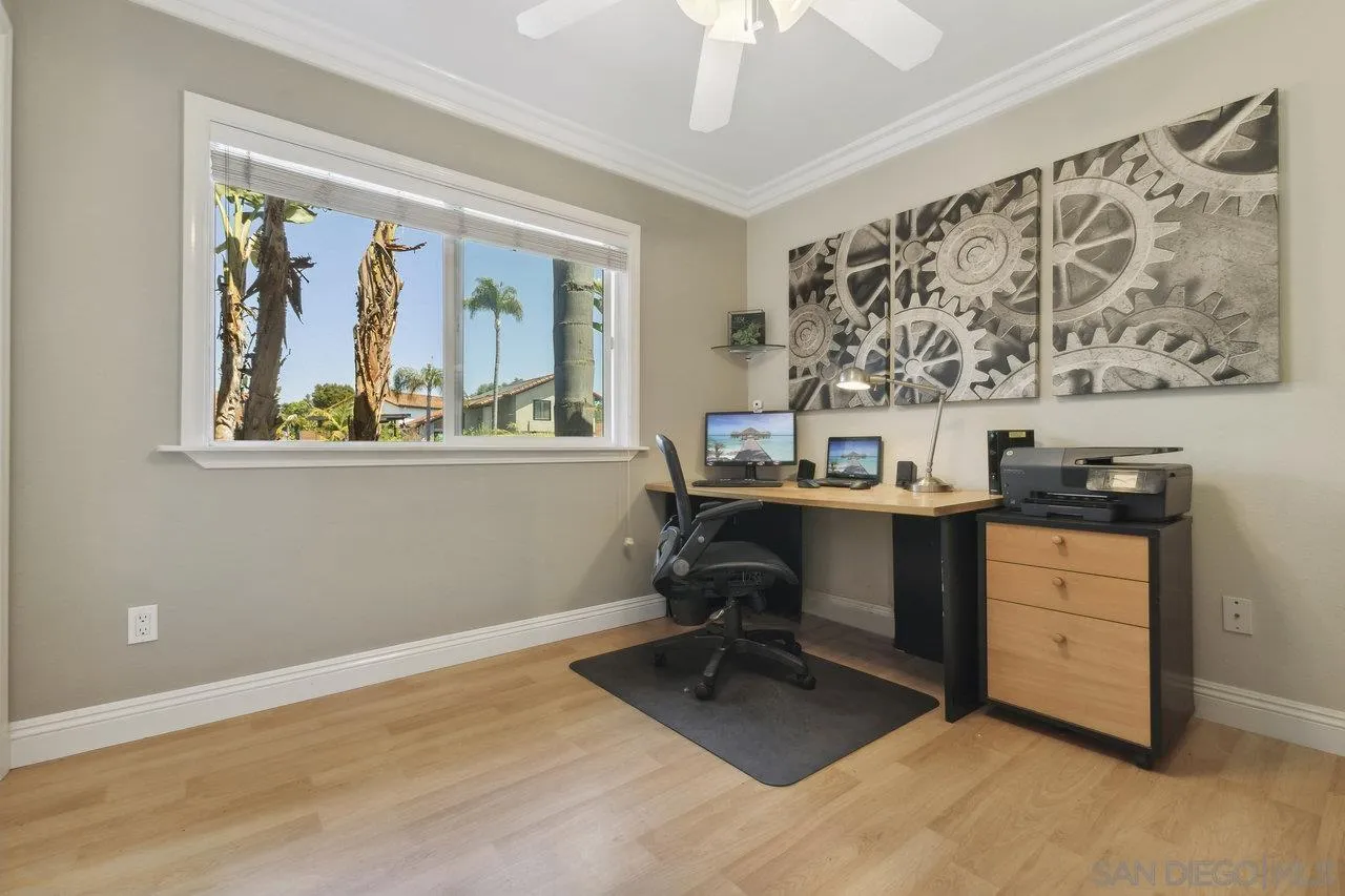 304 Avenida De Los Claveles Encinitas, CA 92024 - Photo 12 of 27 a workspace with a window
