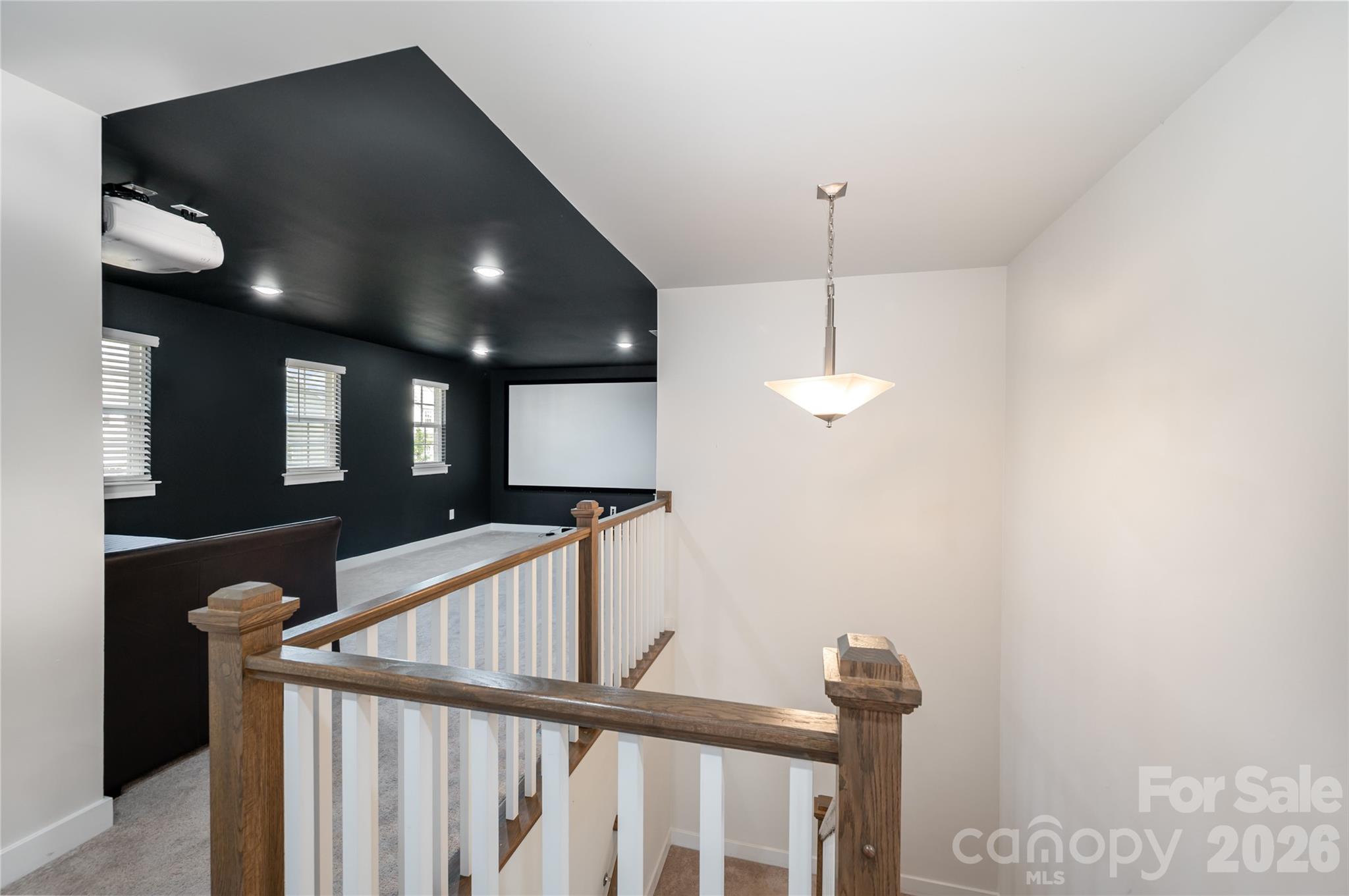 7222 Waterwheel Street Southwest Concord, NC 28025 - Photo 37 of 48 a view of a hallway with stairs