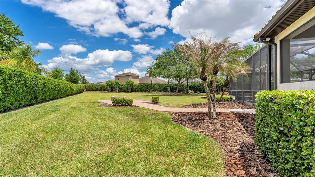 6538 Eagle View Loop Lakeland, FL 33813 - Photo 78 of 89 a view of a garden with a fountain