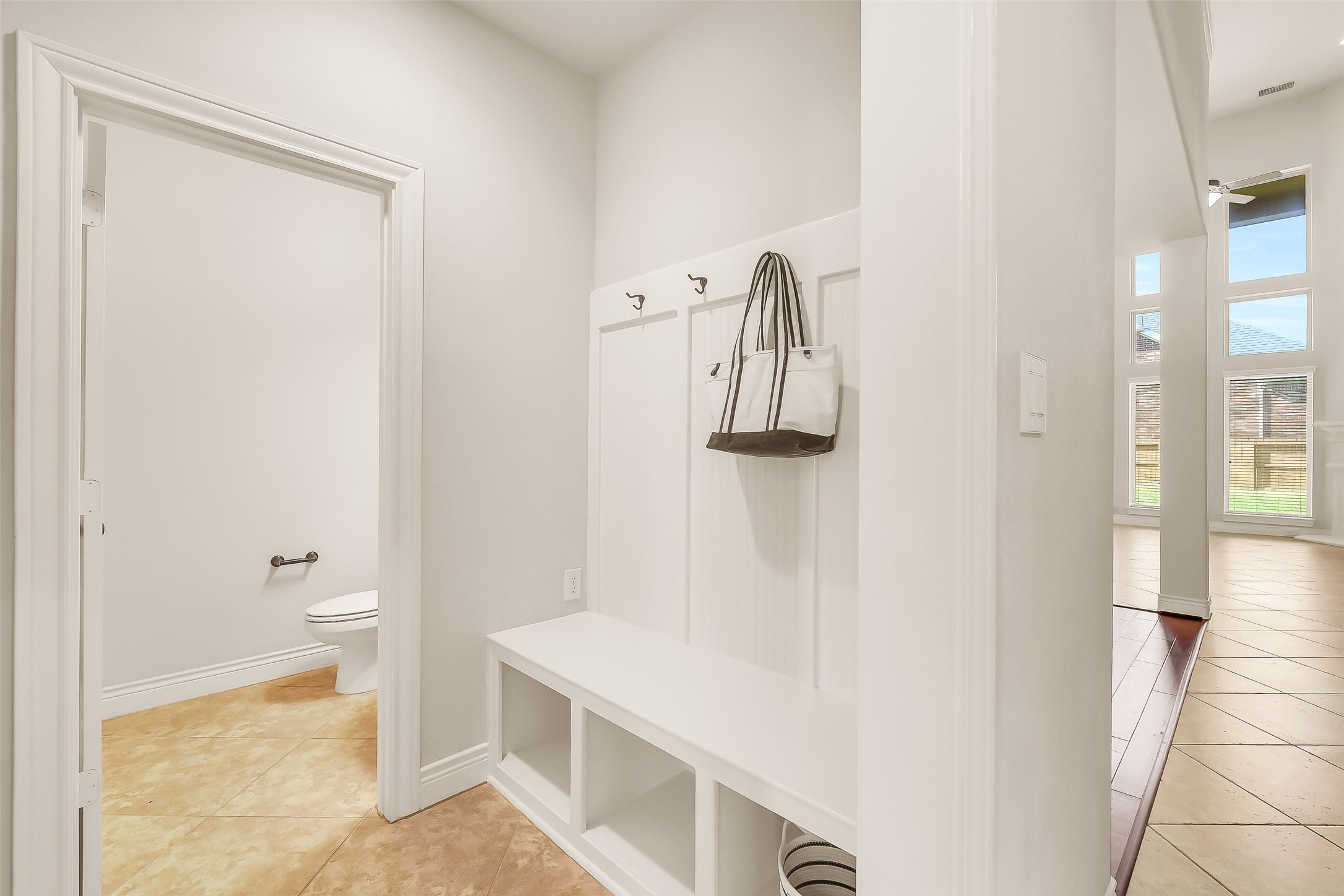 27906 Colonial Point Drive Katy, TX 77494 - Photo 17 of 39 a bathroom with a granite countertop sink a toilet and a shower