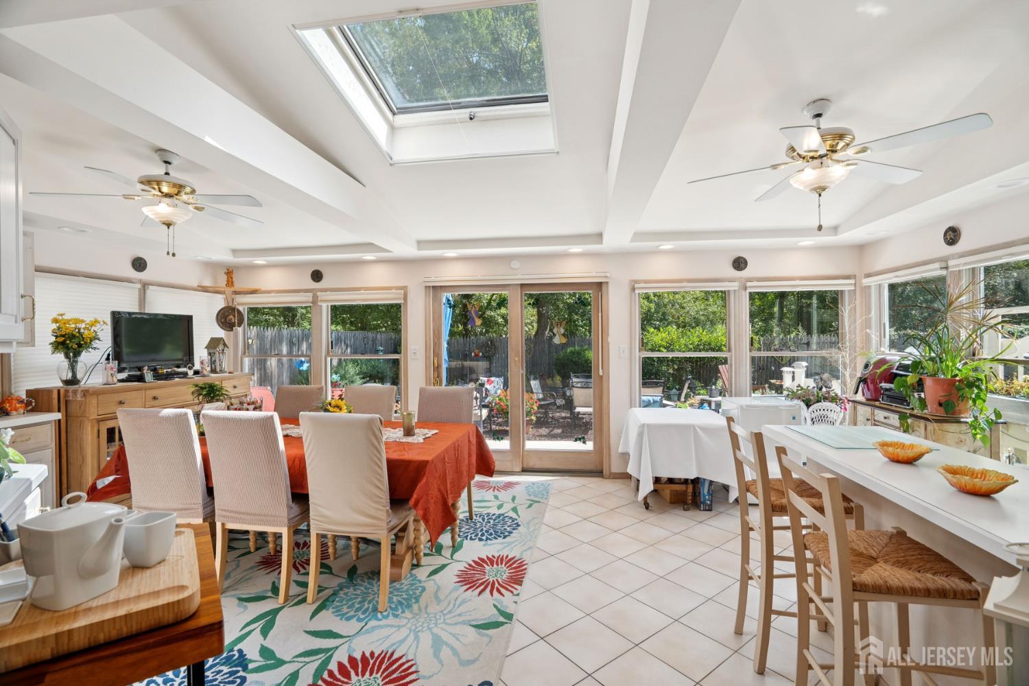 266 Amherst Avenue Colonia, NJ 07067 - Photo 20 of 22 a view of a dining room with furniture window and outside view