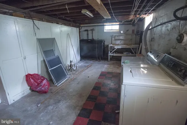 a view of a room with window