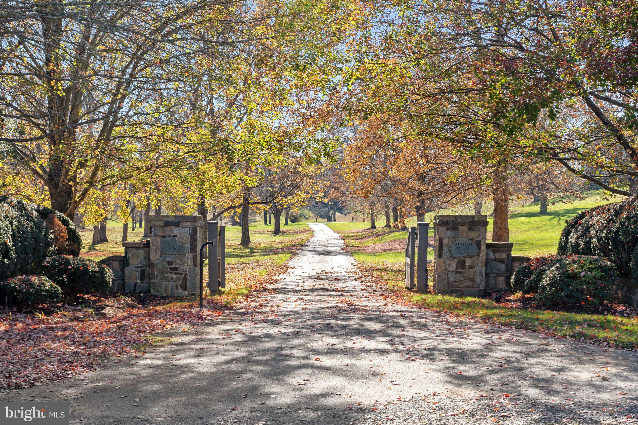 7163 Young Road The Plains, VA 20198 - Photo 1 of 3 From Young Road, the private entry of Hidden Trail