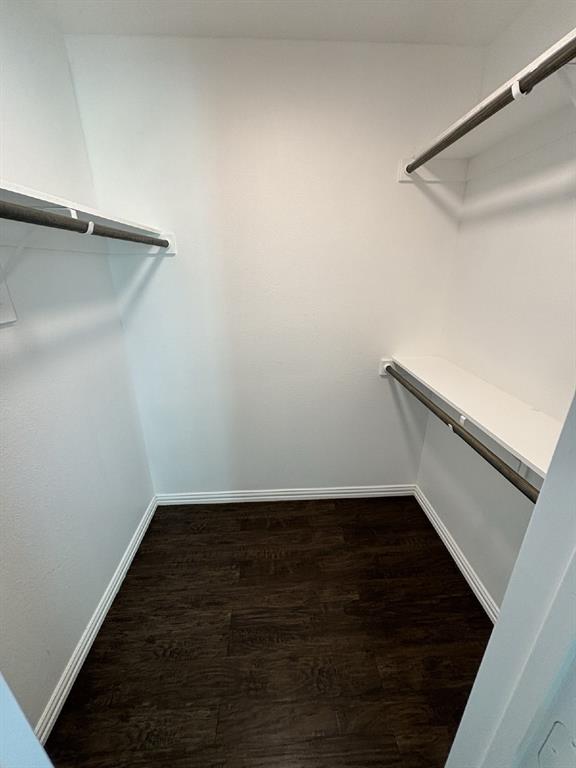 108 Arrowhead Street, Unit B Fort Worth, TX 76108 - Photo 12 of 17 a view of an empty walk in closet