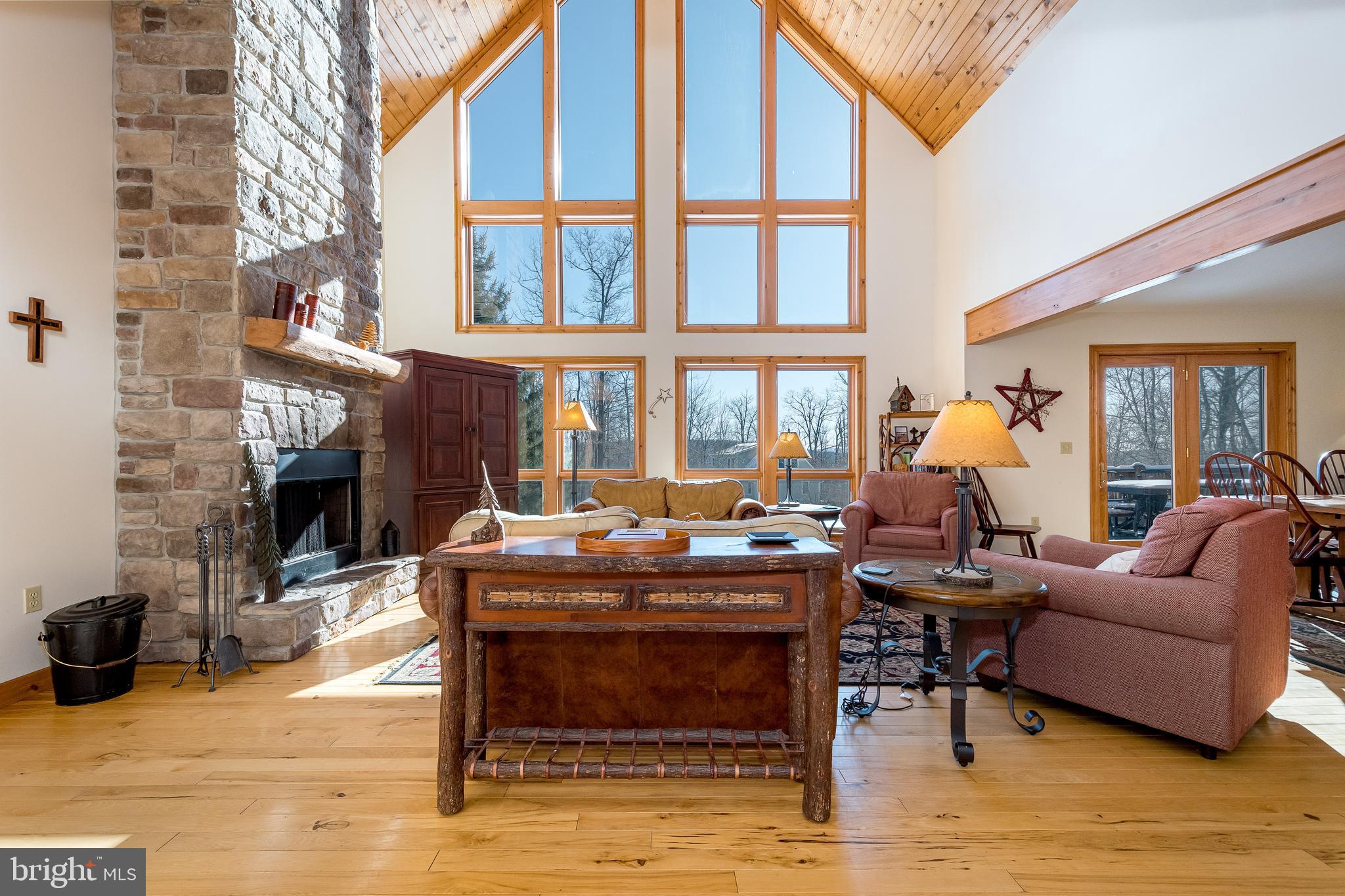 41 Wilson Circle Swanton, MD 21561 - Photo 5 of 63 a living room with fireplace furniture and a fireplace