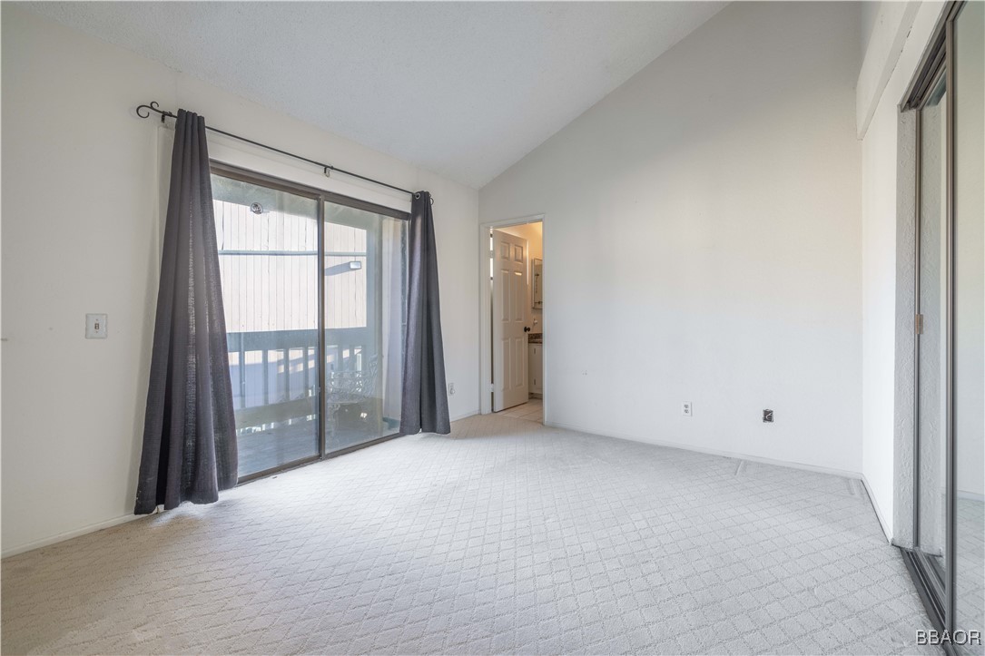 760 Blue Jay Road, Unit 34 Big Bear Lake, CA 92315 - Photo 12 of 24 a view of an empty room with a window