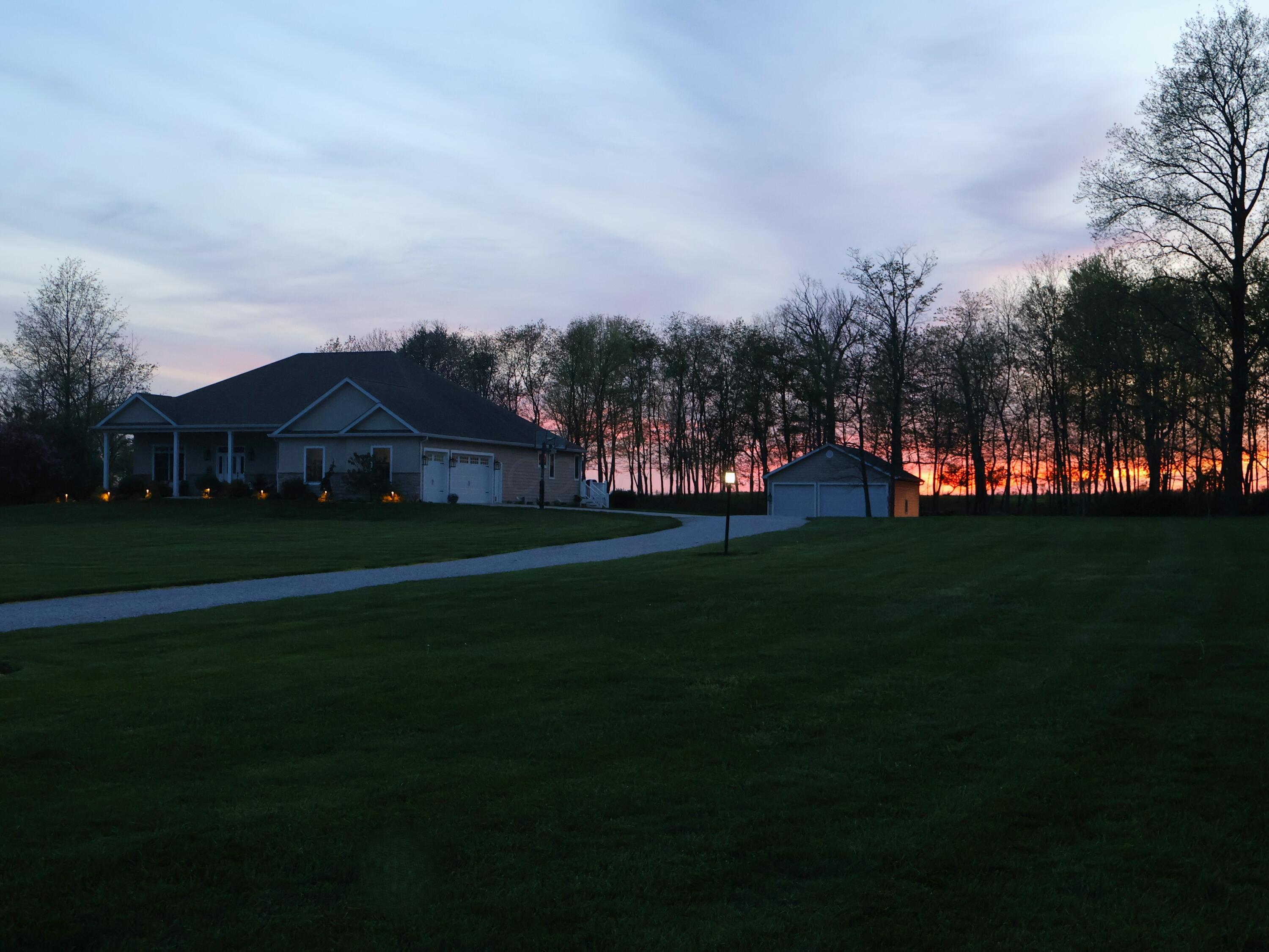 4225 Election House Road Northwest Lancaster, OH 43130 - Photo 77 of 96 Front of Exterior viewing sunset in the rear