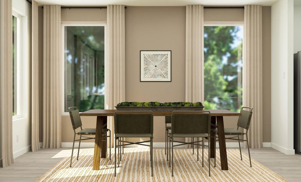 213 Orchard Cove Snook, TX 77879 - Photo 14 of 16 a view of a dining room with furniture and wooden floor