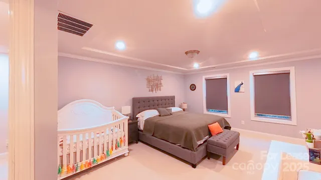 a bathroom with a double vanity sink and mirror